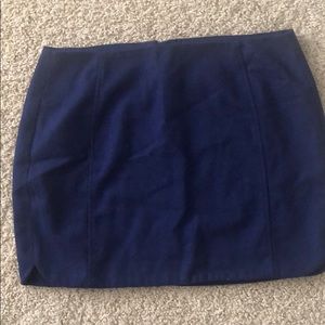 Navy Banana Republic miniskirt